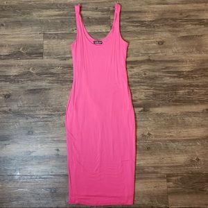 Barbie Pink Midi Dress